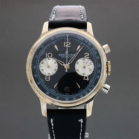 breitling montbrillant vintage chronograph|breitling geneve vintage chronograph watch.